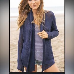 Anthropologie- Wooden ships woman’s lightweight mohair / wool duster -s/m